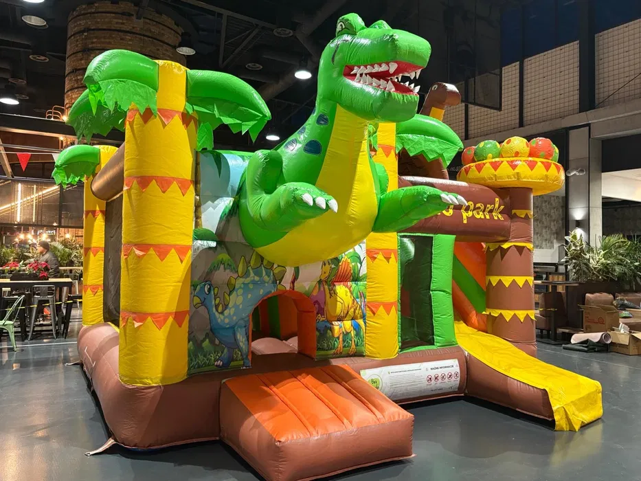 Zamek dmuchany Dino Park z T-Rexem